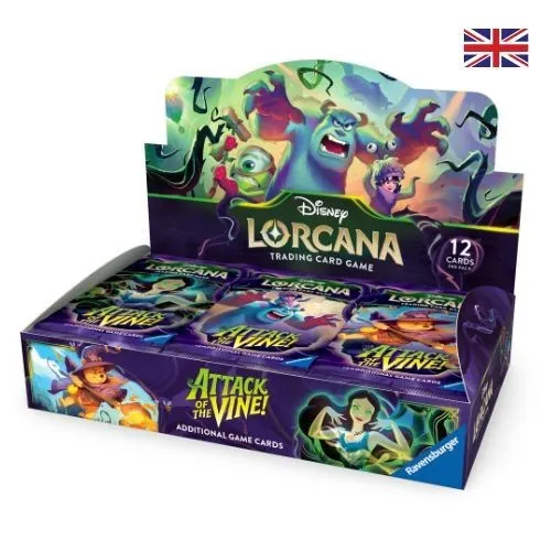 Disney LORCANA TCG Booster Box ATTACK OF THE VINE - ENG ENGLISH - READY TO SHIP✅