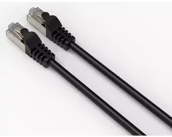 BCC netwerkkabel CAT-6a – 10 Gbit/s – U/UTP – 1.5 meter - Zwart
