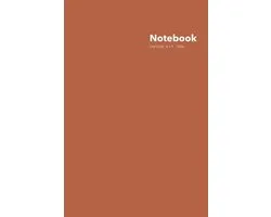 Dot Grid Notebook: Stylish Maple Glaze Notebook, 120 Dotted Pages 6 x 9 inches Standard Journal - Softcover Color Trends Collection