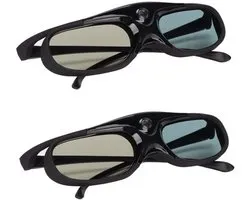 2 stuks 144Hz 3D active sluiter bril met DLP-link