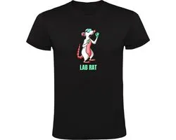Lab rat Heren T-shirt - wetenschap - scheikunde - dieren - student - laboratorium - lab tech - geneeskunde - gezondheid - analist - onderzoek - grappig