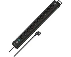 Brennenstuhl Premium- Line secteur 10 voies noir 3m