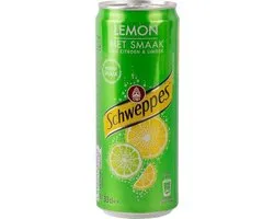 Schweppes Lemon Blikjes 33cl Tray 24 Stuks frisdrank