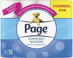 Page Toiletpapier Compleet Schoon 2-laags 12 stuks
