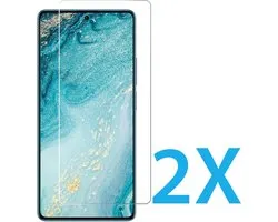 Glasplaatje Geschikt voor: Xiaomi 13T Pro - 2x Screenprotector - screen protector - glas - bescherm - beschermglas