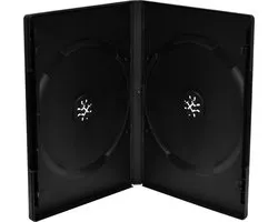 DVD doosje MediaRange 50pcs Double black bulk