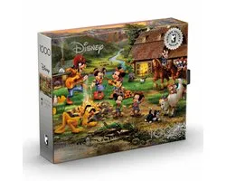 Puzzle Ceaco Thomas Kinkade Disney Silver Select - Mickey and Minnie Rocky Mountain Round Up 1000 p.