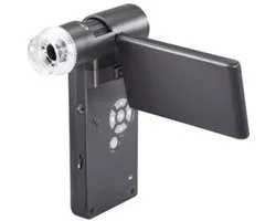 TOOLCRAFT Microscoop camera Met monitor 12 Mpix 300 x Digitale vergroting (max.): 4 x
