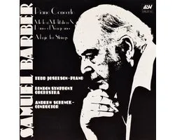 1-CD Samuel Barber - Piano Concerto / Medea Excerpts / Adagio for Strings (1985) - Tedd Joselson / London Symphony Orchestra / Andrew Schenck