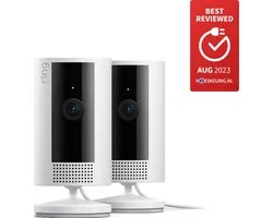 Ring Indoor Camera (2nd Gen), Caméra de sécurité IP, Intérieure, Sans fil, Mur, Blanc, Chine