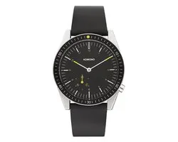 Komono Ray Legacy Leather Black W4406 Horloge Stopwatch
