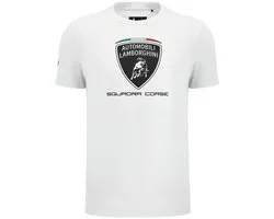 Lamborghini Squadra Corse Men Sportswear Jersey Wit Medium