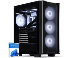 Sedatech Advanced Gaming PC Waterkoeling Compact • AMD Ryzen 5 5600X 6x 3.7GHz • Geforce RTX 5060 Ti • 32Gb RAM • 1Tb SSD M.2 • WiFi • Windows 11 • Desktop computer