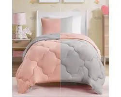 All Season Reversible Goose Down Alternative Geometrisch Patroon Beddengoed Set - Comforter Set