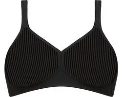 Triumph - Modern Soft + Cotton N - BLACK - Vrouwen - Maat B100