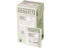 Bradley's thee - Organic - Green Sencha & Matcha n.38 - 100 x 1.5 gram