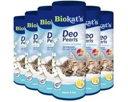 6x Biokat's Deo Pearls Cotton Blossom 700 gr