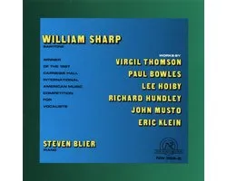 William Sharp & Steven Blier - Works by Thomson, Bowles, Hoiby, Hundley, Musto and Klein (CD)