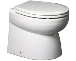 Johnson Pump AquaT elektrisch 12 Volt Toilet type Premium met lage rechte Pot