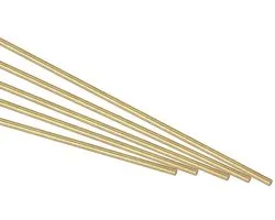 sourcing map 10pcs brass rod brass solid round rod 1mm diameter. 300mm length swivel rod for RC model DIY crafting
