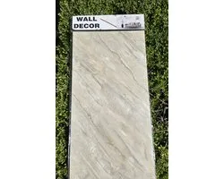 STAR&STER 1.08 m²/6 pieces, self-adhesive marble, lich bruin best quality wall panels, wall cladding, PVC cladding, wall decoration, wall tattoos, elastic, 2 mm thickness Zelfklevende premium marmer style decor vinyl wandtegels, geschikt voor vochtig