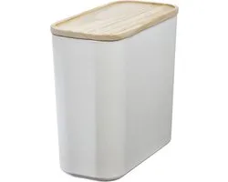 iDesign - Ro Pansino Voorraadpot 3,8 liter - Kunststof - Wit