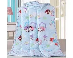Fansu Bedsprei Quilt Single Double Super King Bed Size, Gewatteerde Bed Cover Sofa Deken Gooi Decoratieve Coverlet Moderne Stijl Microfiber Trooster Bed Laken (Schattig dier, 170x200cm)