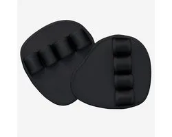 Gorilla Sports grip pads set van 2, zwart