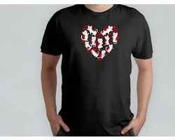 Hartenlief - T Shirt - ValentineVibes - Funny - CupidLove - RomanticDay - ValentijnVibes - CupidoLiefde - RomantischeDag