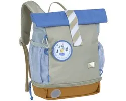 LÄSSIG Kinderrugzak Mini Rolltop - Sunny Explorer - Blauw