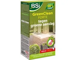 BSI GreenClean Forte Concentraat - Tegen groene aanslag - Groene aanslag bestrijden - 450 ml voor 250 m²