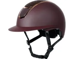 Harry's Horse - Mont Blanc Sparkle - Veiligheidshelm - Bordeaux Rosegold - 56-58