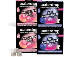 waterdrop® Limited Energy Duo - Boisson énergisante sans sucre, pour sportifs, 48x