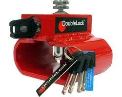 Antivol de remorque DoubleLock Triangle Lock ROUGE - SCM