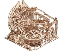 Wood Trick - Puzzle 3D en bois Modélisme - Marble Run Galaxy Marble Run (WDTK052) - 678 pièces - Geen besoin de colle ni de peinture