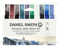 Daniel Smith Aquarelverf - Professionele Aquarel Verf - Watercolour 5ml Nicolas Lopez Master Artist Set with 10 Tubes
