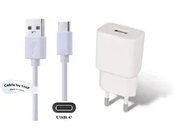 OneOne 2A lader + 0,25m standaard USB C kabel. Universele oplader adapter past op Xiaomi 11, 11i, 12, 12s, 12T, 13 (Pro / Ultra / Lite), K30i, K30s, K40 (Pro / Plus), Note S, 9, 10 (Max / Pro) Black Shark, Mi Mix 4, Mix Fold, Mix Alpha