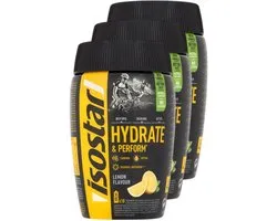 Isostar | Hydrate & Perform Lemon | 3 stuks | 3 x 40 gram