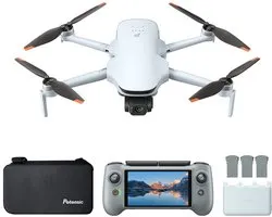 Potensic ATOM 3 Drone Fly More Combo met PTD 2 Smart Controller - 8K Photo - 4K 60fps - 16 km bereik - 1/1.3" CMOS - 3-Axis Gimbal - 120 min vliegtijd (3 accu's) - minder dan 249g