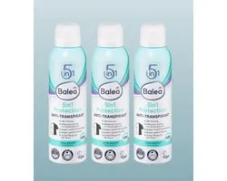 Balea deodorant antitranspirant protection 5in1 | 3x 200ml