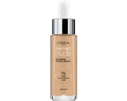 L'Oréal Paris True Match Nude Sérum Teinté Repulpant Foundation avec d'acide hyaluronique- 2-3 Light - 30ML - Vegan