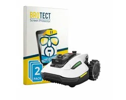 BROTECT - Screenprotector voor Mammotion Yuka Mini 2 1000 (ALLEEN Camera) - Folie Beschermfolie transparant 2 Stuks