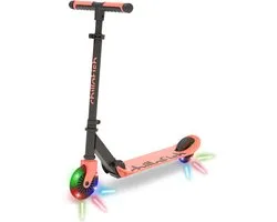 Chillafish Flexxi GLOW - Trottinette pliable avec frein intégré et roues GLOW