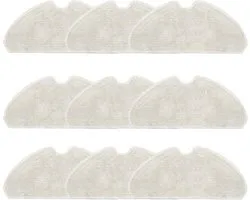 Pièces de rechange, 9 pièces de chiffons de nettoyage, Convient pour Dreame D10S, D10S Pro, D9 Max Gen 2, D9 Max White, F9 Pro robot aspirateur, pièces de rechange, tampon de serpillière de remplacement