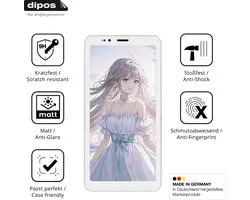 dipos – 2x Matte Pantserfolie geschikt voor Bigme HiBreakS | 9H Screenprotector