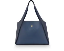 Pip Studio - Filou Schoudertas Dames - Tas - Blauw - 40x15.5x48cm