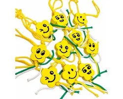 Poupées porte-bonheur Lucky Charms Smileys 10 pièces