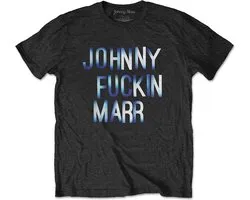 Johnny Marr - JFM Heren T-shirt - M - Zwart