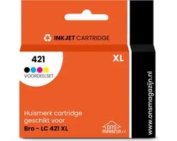 Huismerk Brother LC 421 Voordeelset
