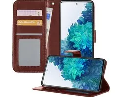 Samsung S20 FE Case Book Case Cover - Samsung Galaxy S20 FE Case Case Wallet Cover - Samsung S20 FE Case Wallet Case Cover - Marron